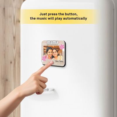 Personalized Musical Fridge Magnet for Mom